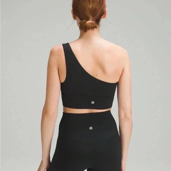 Lululemon Align Asymmetrical pink bra - Picture 2 of 5